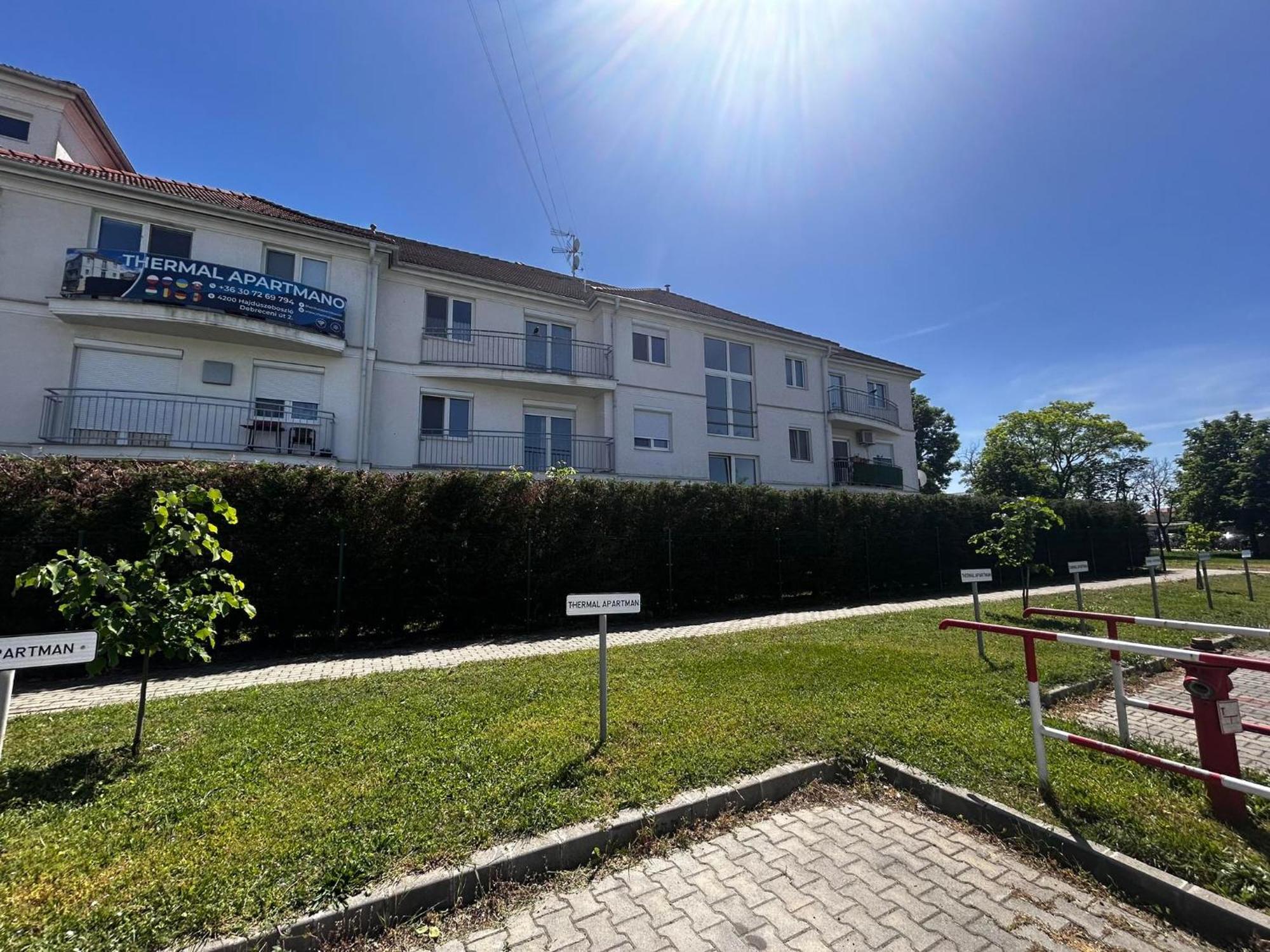 Thermal Apartman Hajdúszoboszló Esterno foto